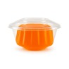 Copa / Pote Venecia con tapa/base 8 oz (240 cc) .- x 100 unidades