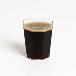 Vaso Octogonal Cristal PS 200 cc (caja x 150 unidades)