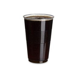 Vaso plástico traslúcido 500 cc- x 100 unidades
