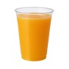 Vaso plástico traslúcido 330 cc- x 100 unidades