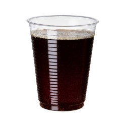 Vaso plástico traslúcido 300 cc- x 100 unidades