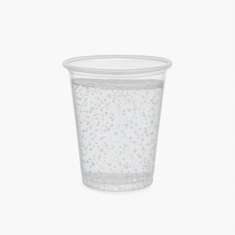 Vaso plástico CRISTAL 180 cc- x 100 unidades
