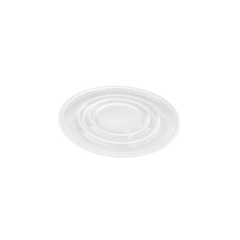 Tapa Ensaladera / Bowl Cristal 480 cc Plastivas (135 Int Cristal) x 100 unidades