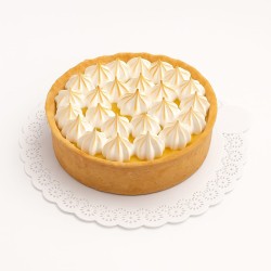 Plato Plástico con blonda Diámetro 24 cm (x 10 unidades)