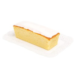 Bandeja Blonda p/ Budín Plástico Blanco 16 x 27 cm (x 10 unidades)