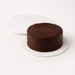Disco de cartón BLANCO 20 cm (x kilo)