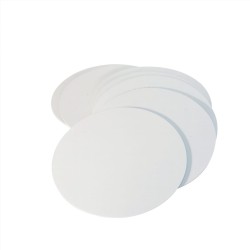 Disco de cartón BLANCO 18 cm (x kilo)