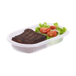 Bandeja 106 Micro Oval Baja (15 x 24,2 h: 4,2 cm) x 100 unidades