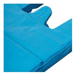 Bolsa Camiseta B/D 25 mic Color (30 x 40) x 100 unidades