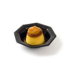 Bowl Octogonal 15 cm KovalPlast Negro (x 10 unidades)
