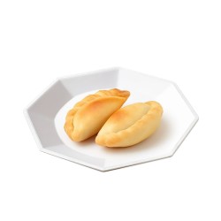 Plato Octogonal Grande 22 cm Blanco (x 10 unidades)