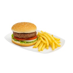 Plato / Bandeja PP Koval 20 x 28 cm Blanco (x 10 unidades)