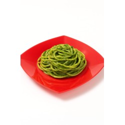Plato Postre PP Cuadrado Koval 17 cm Rojo (x 10 unidades)