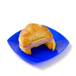 Plato Postre PP Cuadrado Koval 17 cm Azul (x 10 unidades)