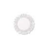 Blonda Redonda papel blanco 32 cm (x 100)