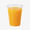 Vaso plástico traslúcido 180 cc- x 100 unidades