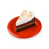 Plato TAMI ROJO Redondo 15,5 cm Resistente (x 12 unidades)