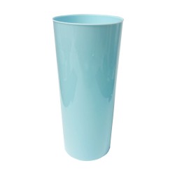 Vaso Trago Largo PP 280 cc CELESTE PASTEL (x 50 unidades)