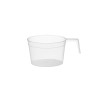 Taza plástica CRISTAL p/café 110 cc (x 50 unidades)