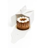 Estuche Blanco c/ manija Porción Torta (12 x 12 h: 10 cm) x 10 unidades