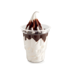 Vaso Plástico p/ Helado Sundae PP Tipo Mc (x 100 unidades)