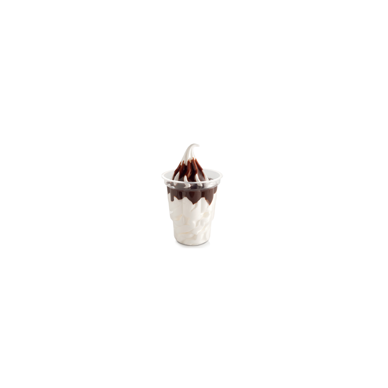 Vaso Plástico p/ Helado Sundae PP Tipo Mc (x 100 unidades)