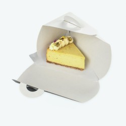 Estuche Triangular Porción Torta Cartulina BIO 18 (15 x 12 h: 10) x 50