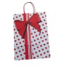 Bolsa Moño Rojo c/lunares (Red Bow) 30 x 12 x 41 c/manijas