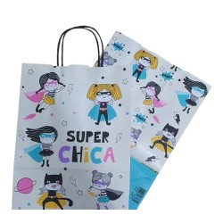 Bolsa * Super Chica * 22 x 10 x 30 cm c/ manija