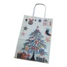 Bolsa Felices Fiestas "Merry Tree" 14 x 8 x 20 cm c/manija
