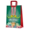 Bolsa "Felices Fiestas" 22 x 10 x 30 cm c/manija