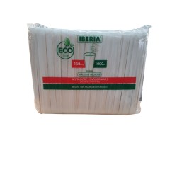 Agitadores de Café de Madera 15 cm Ensobrados (x 1000 unid)