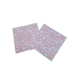 Servilletas Bouquet D/P 33 x 33 Corazón Rosa (x 25 unidades)
