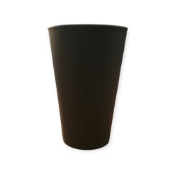 Vaso Cónico PP 500 cc NEGRO (pack x 10 unidades)