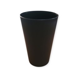 Vaso Cónico PP 500 cc NEGRO (pack x 10 unidades)