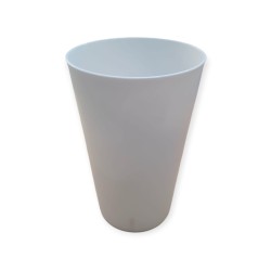 Vaso Cónico PP 500 cc BLANCO (pack x 10 unidades)