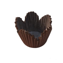 Pirotin Muffin Nro. 10 Marrón Tabaco (pack x 50 unidades)