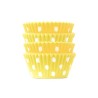 Pirotin Nro 10 Amarillo c/ Lunares Blancos (pack x 50 unidades)