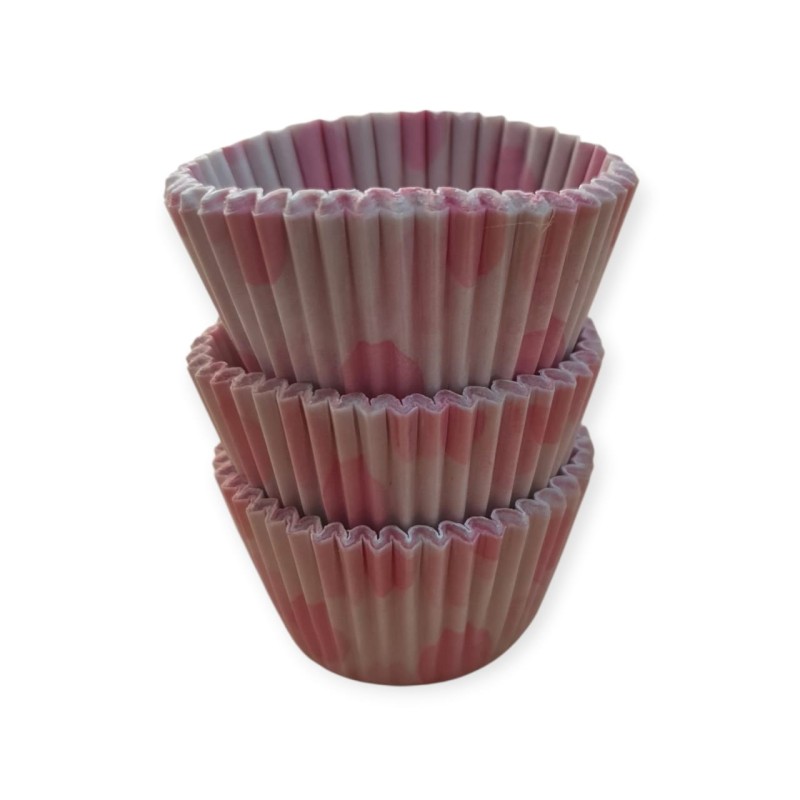 Pirotin Nro 9 Blanco c/ Lunares Rosa (pack x 50 unidades)