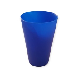 Vaso Cónico PP 500 cc AZUL (pack x 10 unidades)