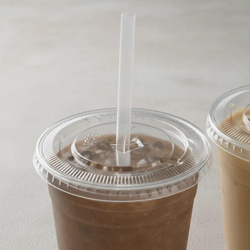 Tapa Plana Cruz p/ Vaso Frappé 16 oz (98 mm) Pack x 125 unidades