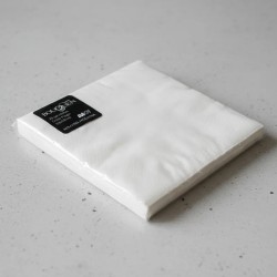 Servilletas Bouquet D/P 33 x 33 Blancas (pack x 25 unidades)