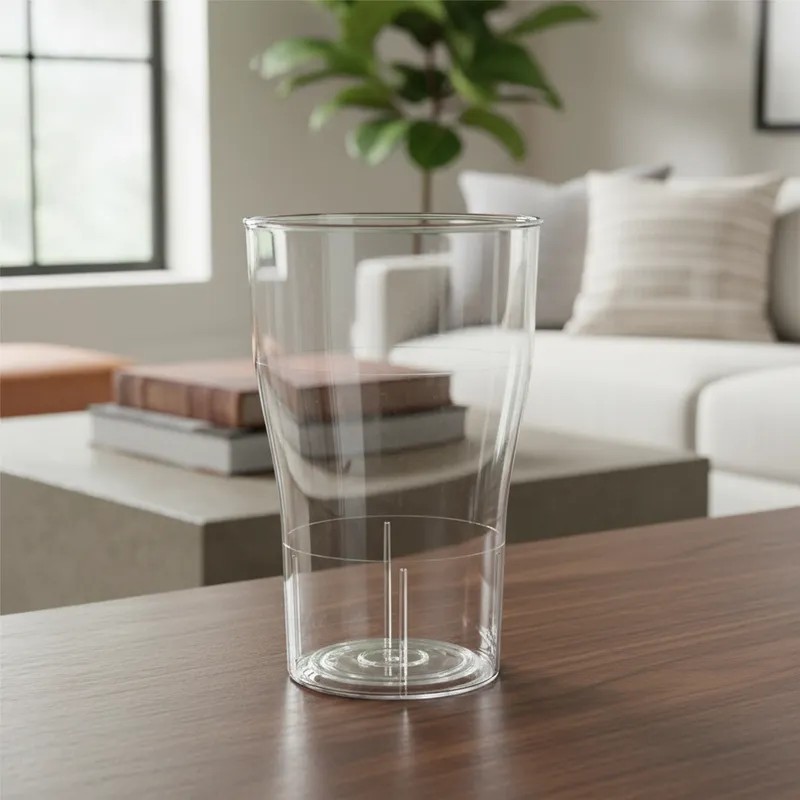 Vaso Cola Cristal PS (rígido) 290 cc.- x 50 unidades