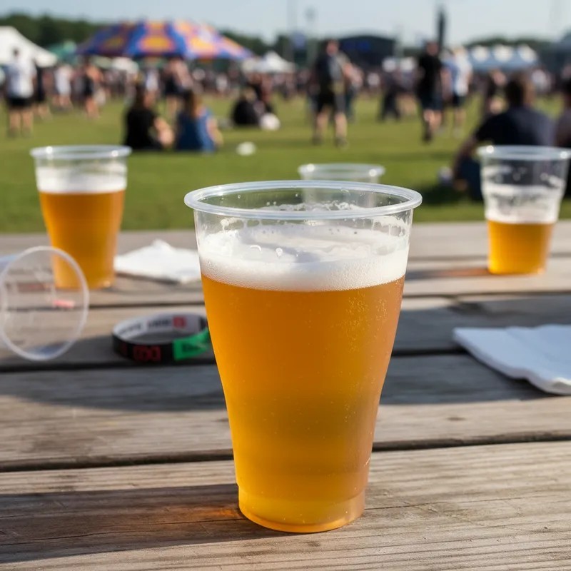 Vaso *PINTA* Plástico Cristal 500 cc (pack x 50 unidades)