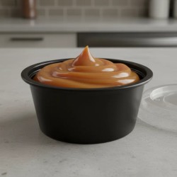 Pote Plástico NEGRO 55 cc (x 100 unidades)