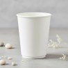 Vaso Polipapel 8 oz Doble Pared Blanco (x 100 unidades)