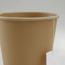Vaso de Polipapel KRAFT Marrón 8 oz (x 100 unidades)