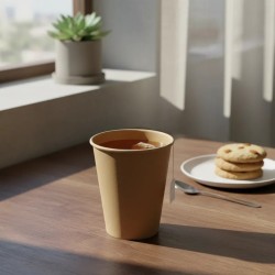 Vaso de Polipapel KRAFT Marrón 8 oz (x 100 unidades)