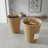 Vaso de Polipapel KRAFT Marrón 16 oz (x 100 unidades)