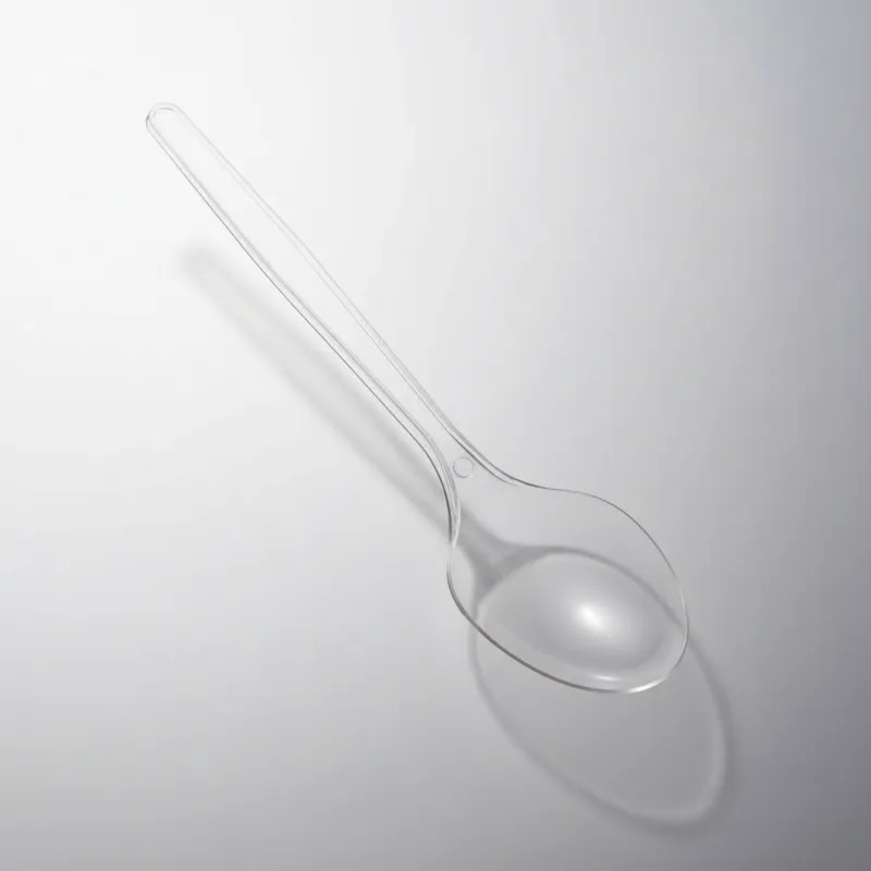 Cucharas Plásticas SUNDAE Cristal (caja x 1000 unidades)